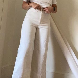 madewell corduroy wife leg pants